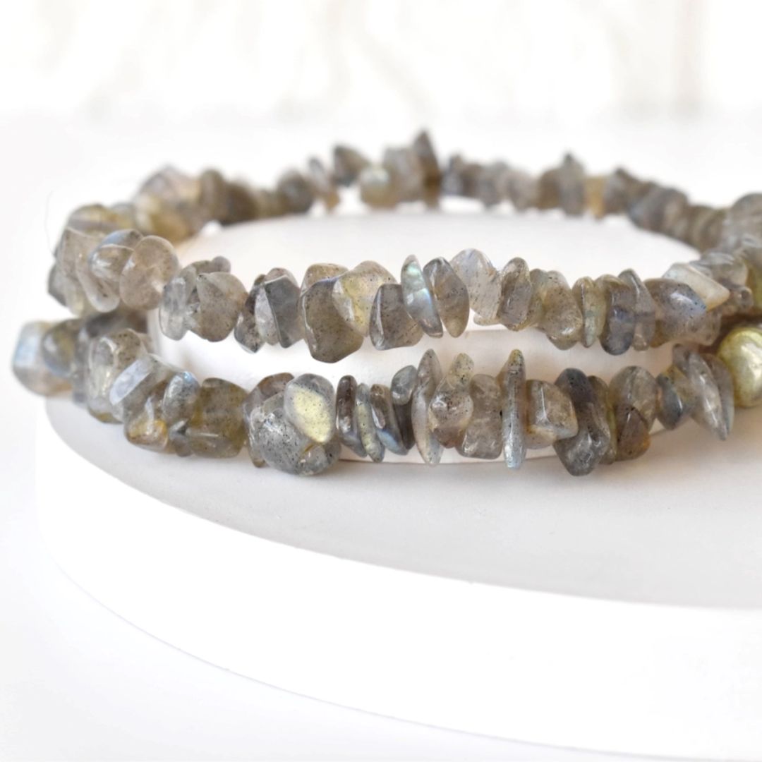 Bracelet baroque de Labradorite