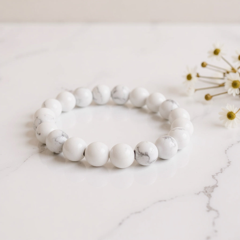 Bracelet Enfant en Perles d’Howlite