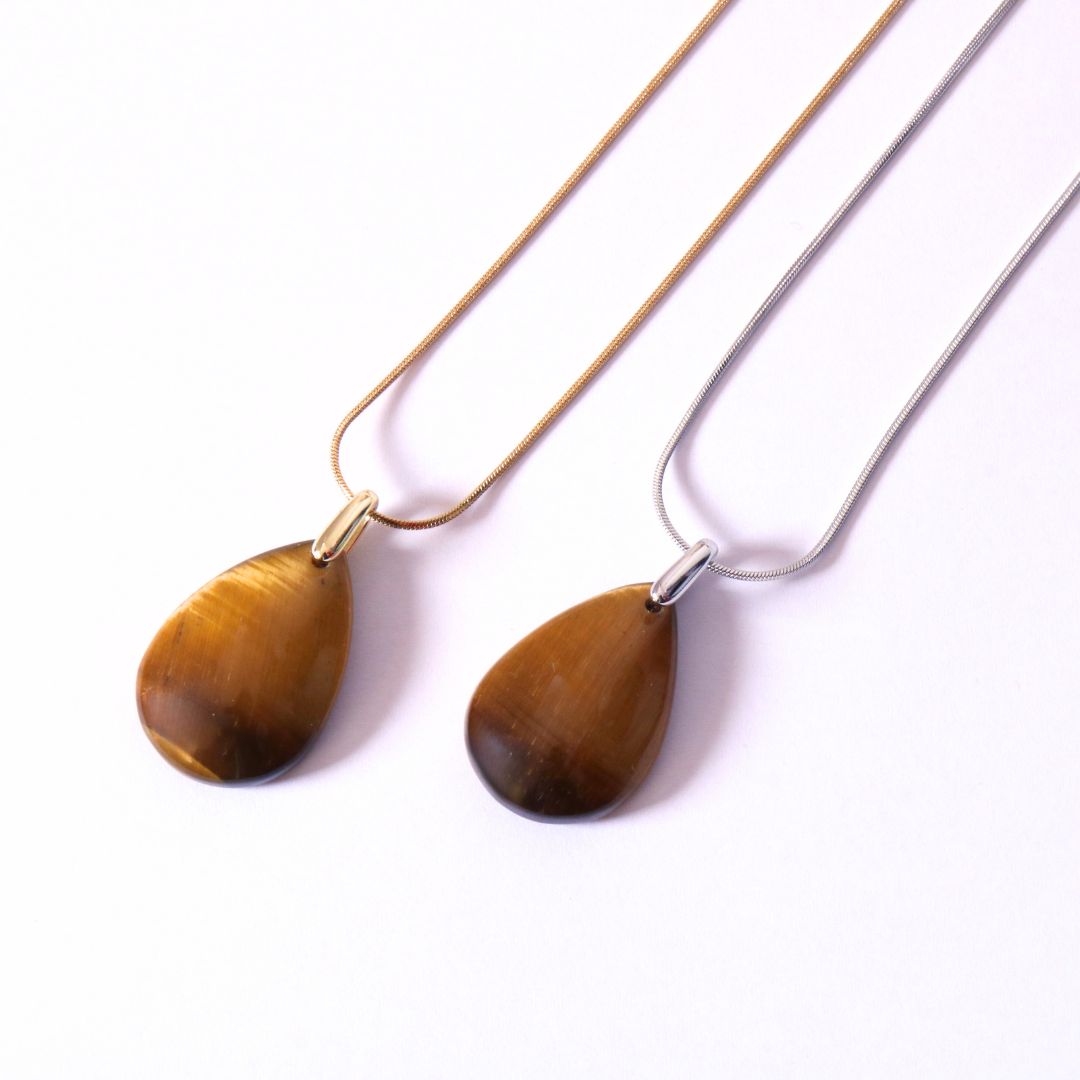Collier Eclat Sauvage — Œil de Tigre