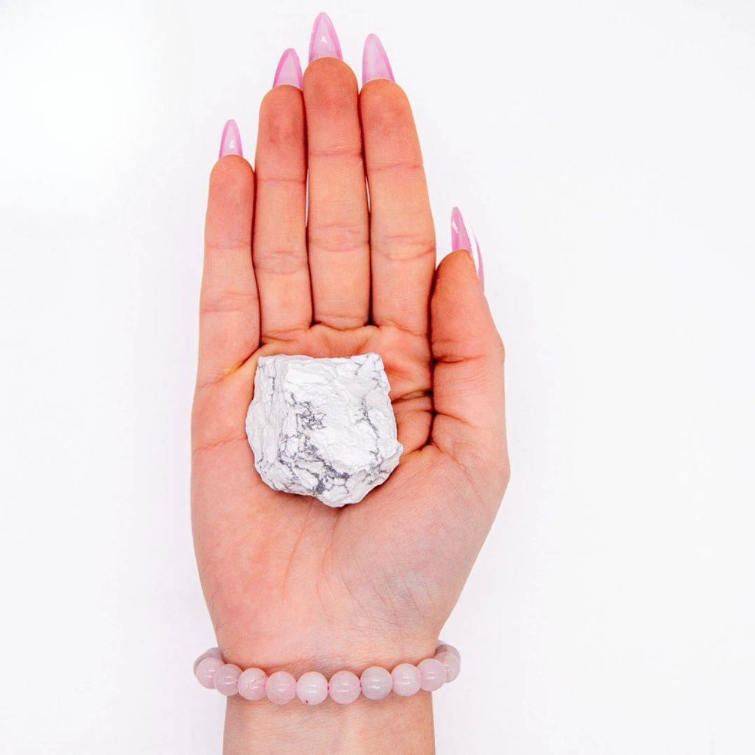 Pierre brute Howlite