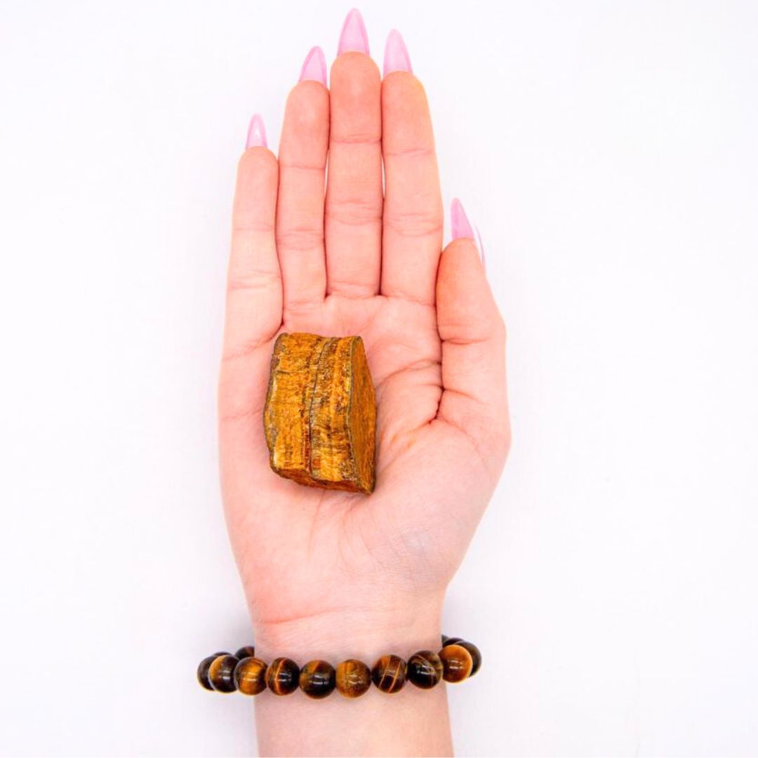 Pierre brute Œil de Tigre