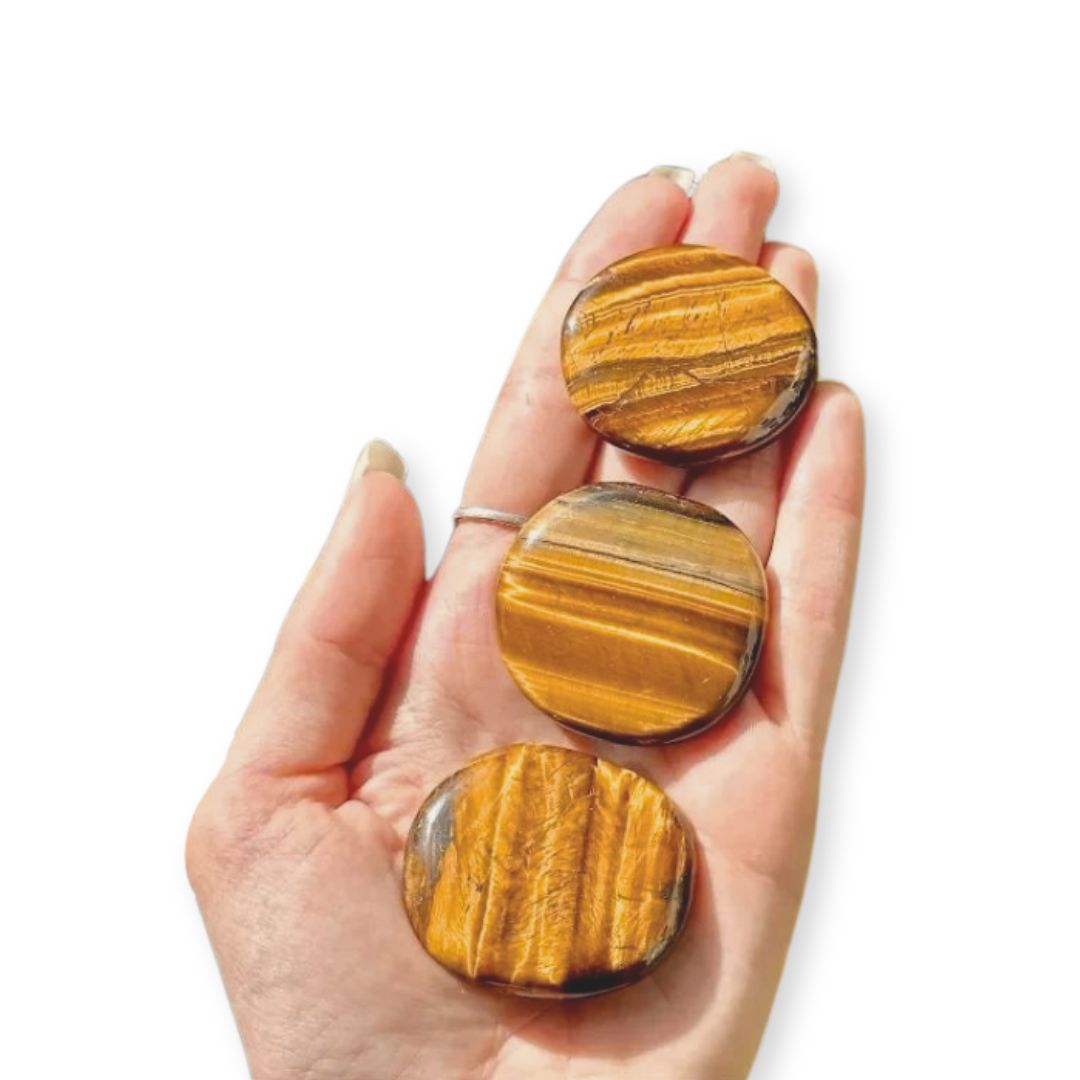 Pierre plate Œil de Tigre