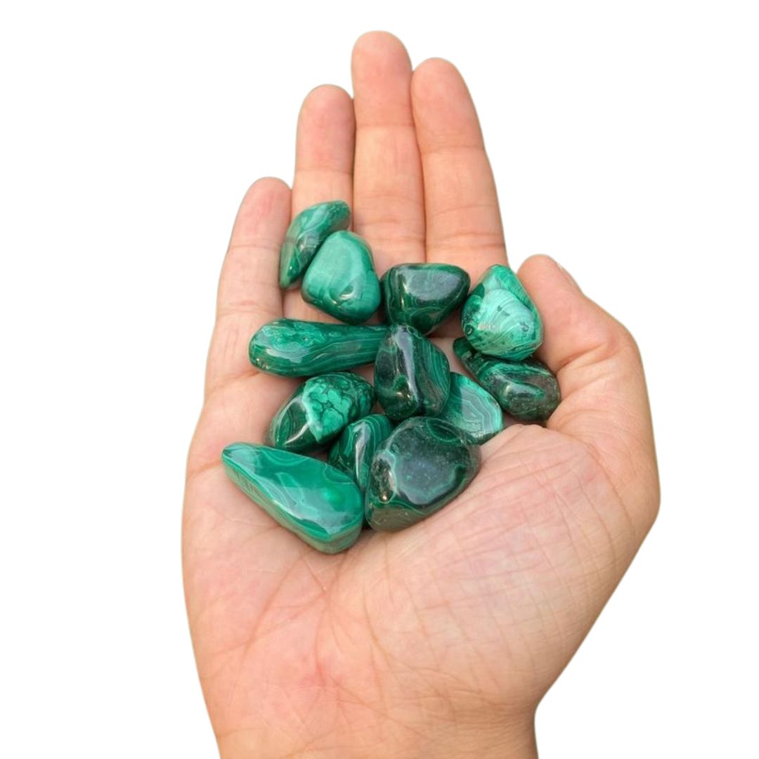 Pierre roulée Malachite