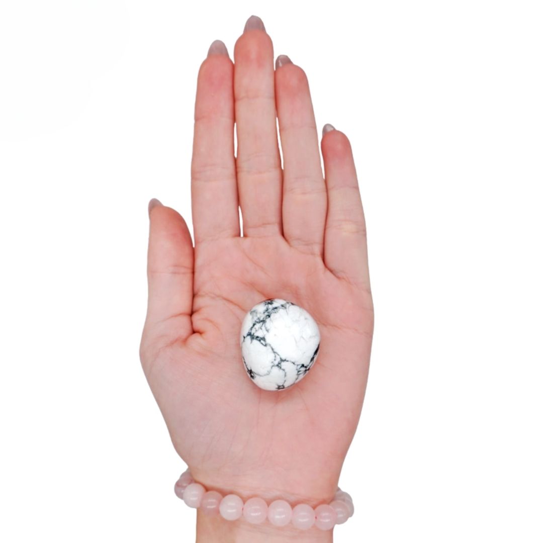 Pierre roulée Howlite