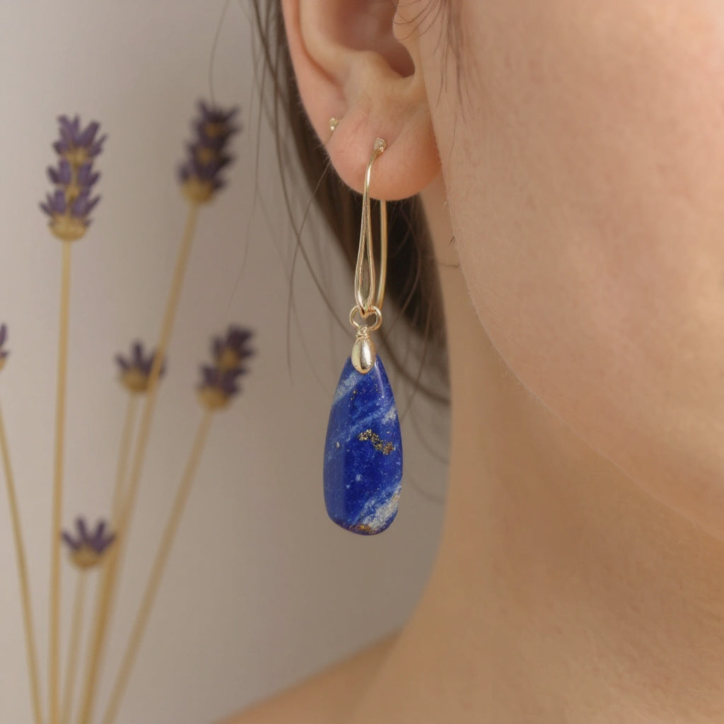 Boucles d'oreilles Echo Céleste