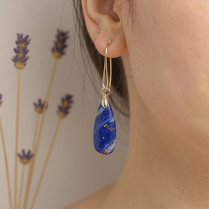 Boucles d'oreilles Echo Céleste