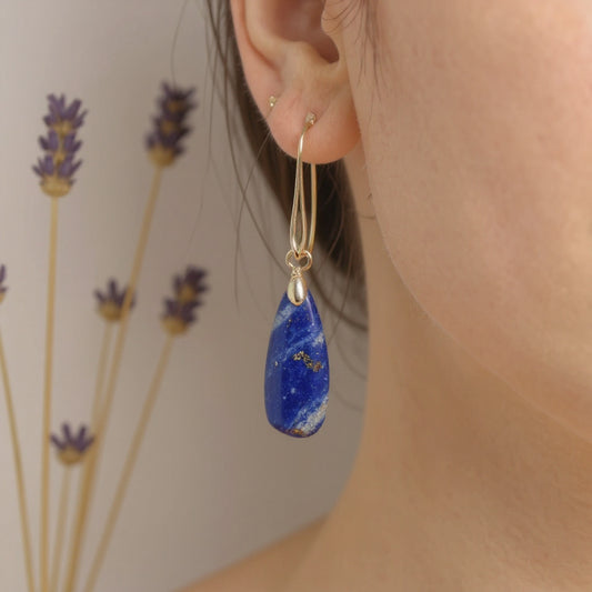 Boucles d'oreilles Echo Céleste