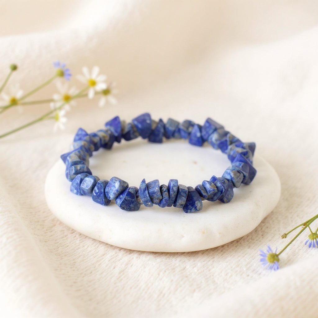 Bracelet baroque de Lapis-Lazuli