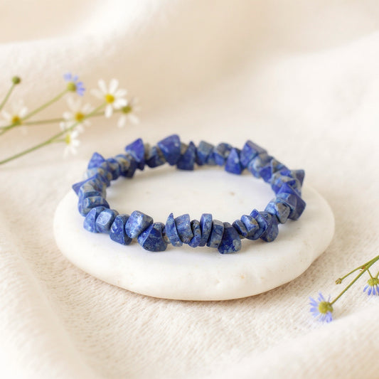Bracelet baroque de Lapis-Lazuli