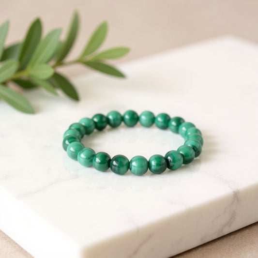 Bracelet Enfant en perles de Malachite