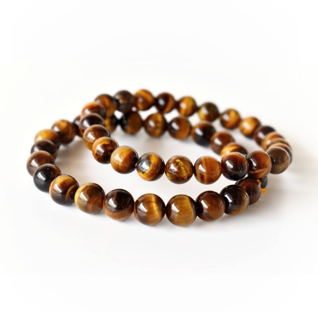 Bracelet en perles d'Œil de Tigre