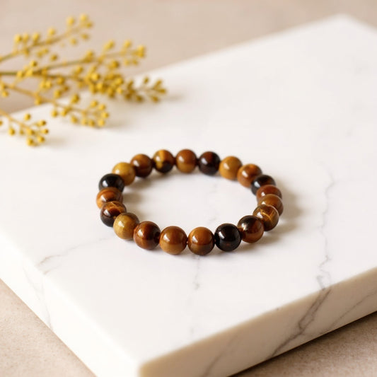 Bracelet Femme en perles d'Œil de Tigre