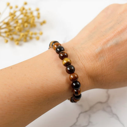 Bracelet Femme en perles d'Œil de Tigre