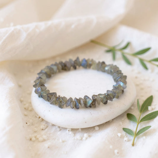 Bracelet baroque de Labradorite
