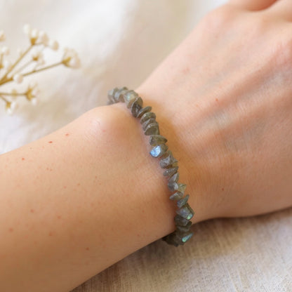 Bracelet baroque de Labradorite