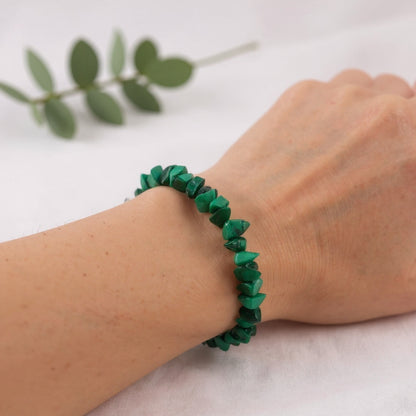 Bracelet baroque de Malachite