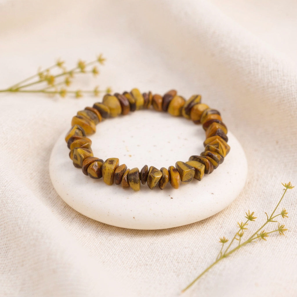 Bracelet baroque d'Oeil de Tigre