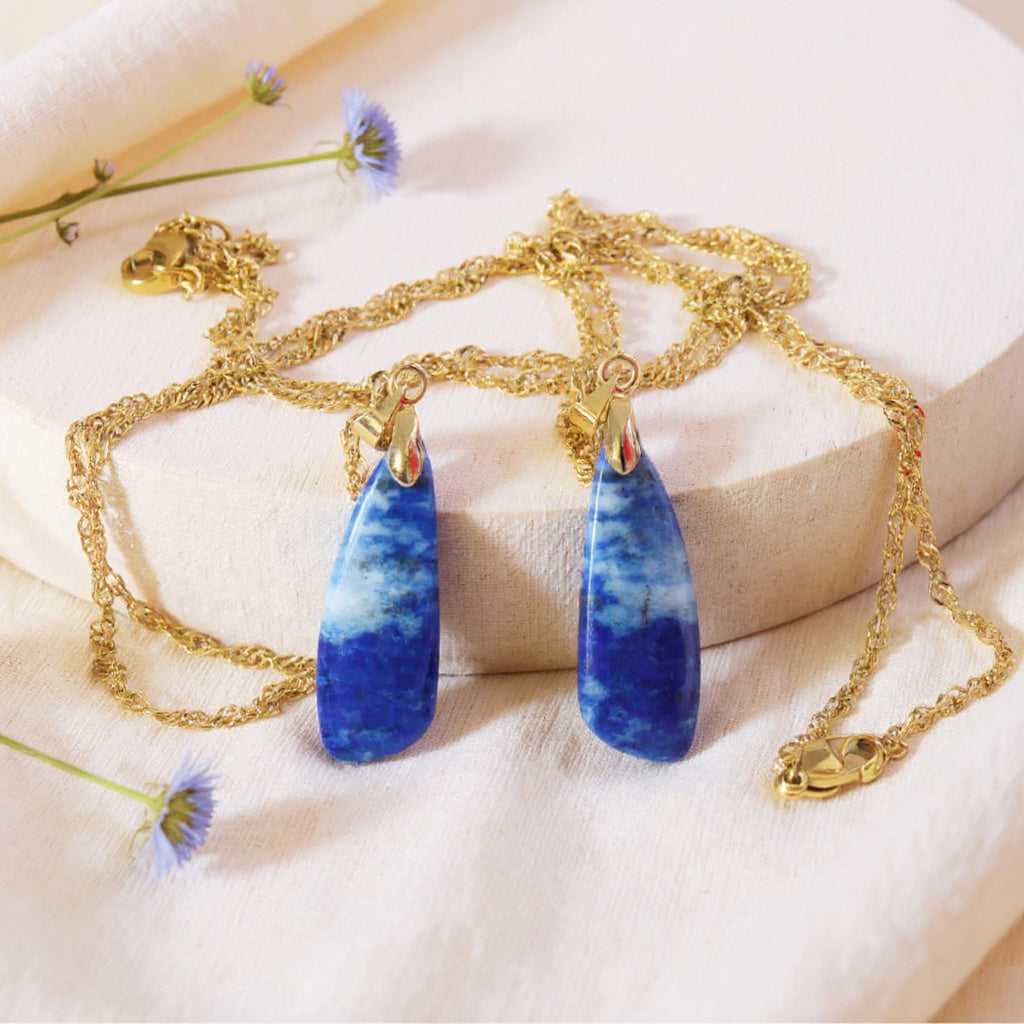 Collier Echo Céleste - Lapis-lazuli