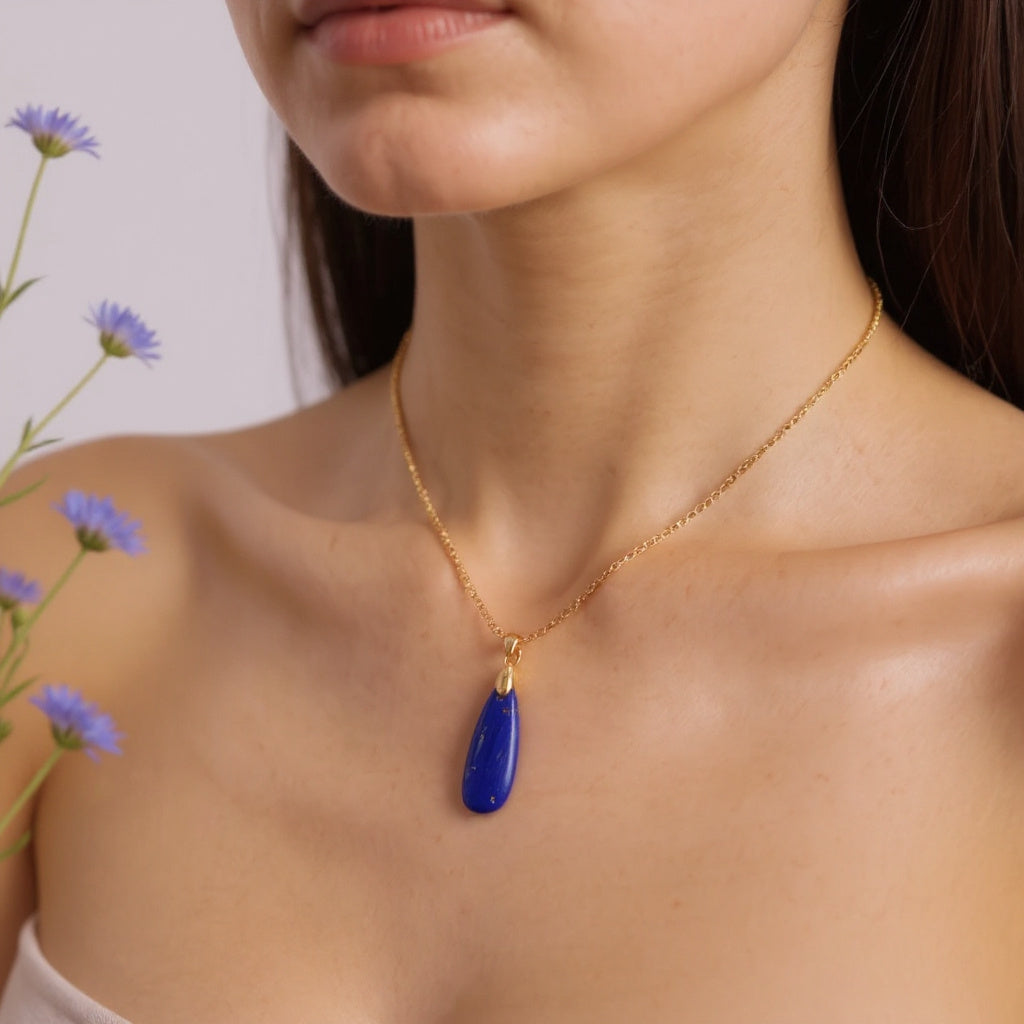 Collier Echo Céleste - Lapis-lazuli