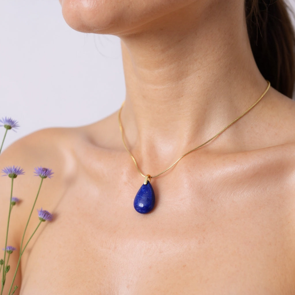 Collier Azur Céleste — Lapis-Lazuli