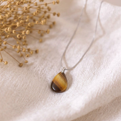 Collier Eclat Sauvage — Œil de Tigre