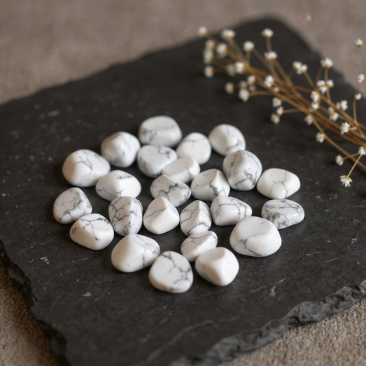 Pierre roulée Howlite
