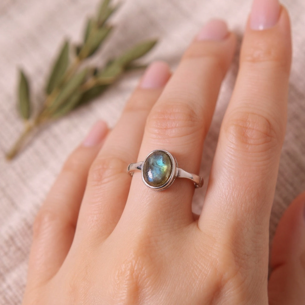 Bague en Labradorite · Arcania