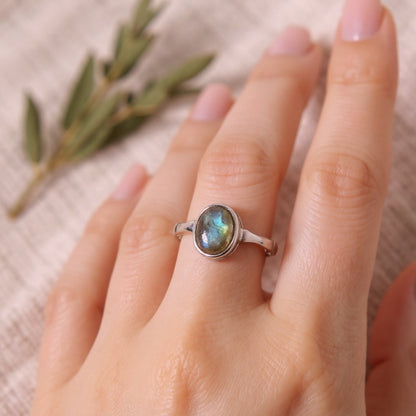 Bague en Labradorite · Arcania