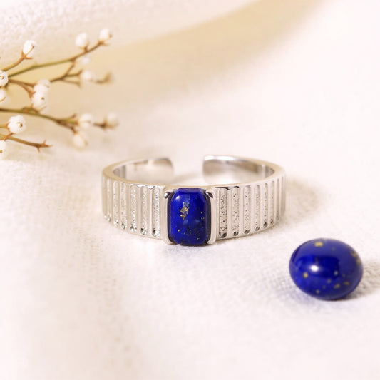 Bague Parthena en Lapis-Lazuli