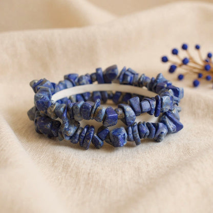 Bracelet baroque de Lapis-Lazuli